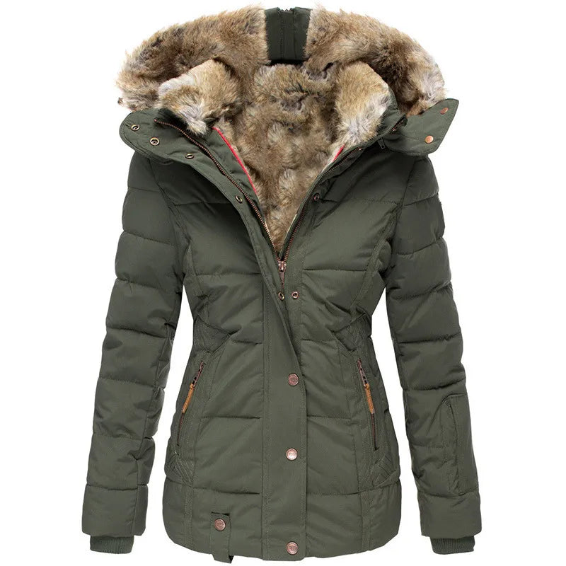 Kathy - Women Faux Fur-Lined Winter Parka