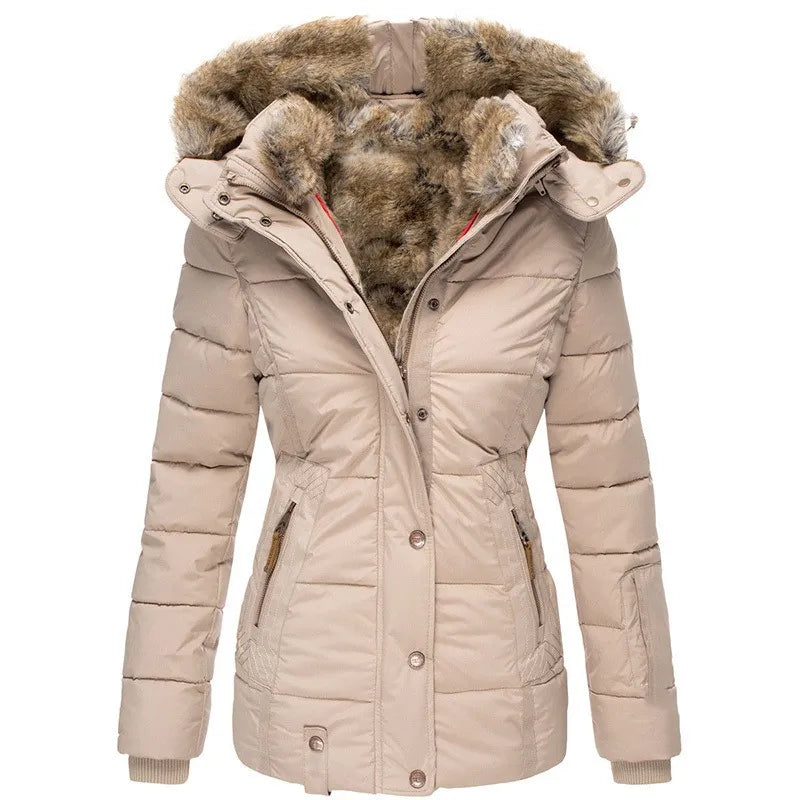 Kathy - Women Faux Fur-Lined Winter Parka