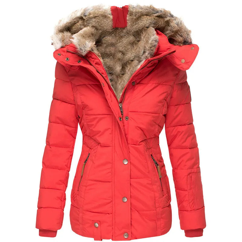 Kathy - Women Faux Fur-Lined Winter Parka