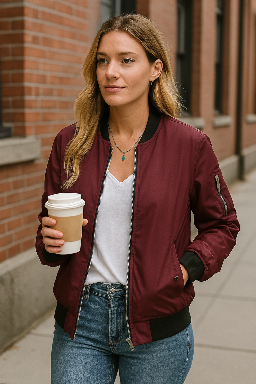 Gail | Stylish Women's Bomber Jacket
